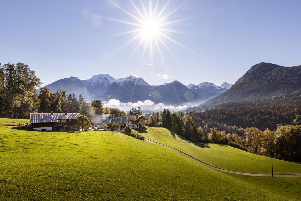 Bergbauernhof Schoberlehen Villa Bischofswiesen Eksteriør billede
